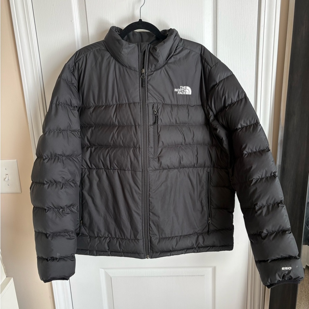 Men’s North Face Black Puffer Jacket